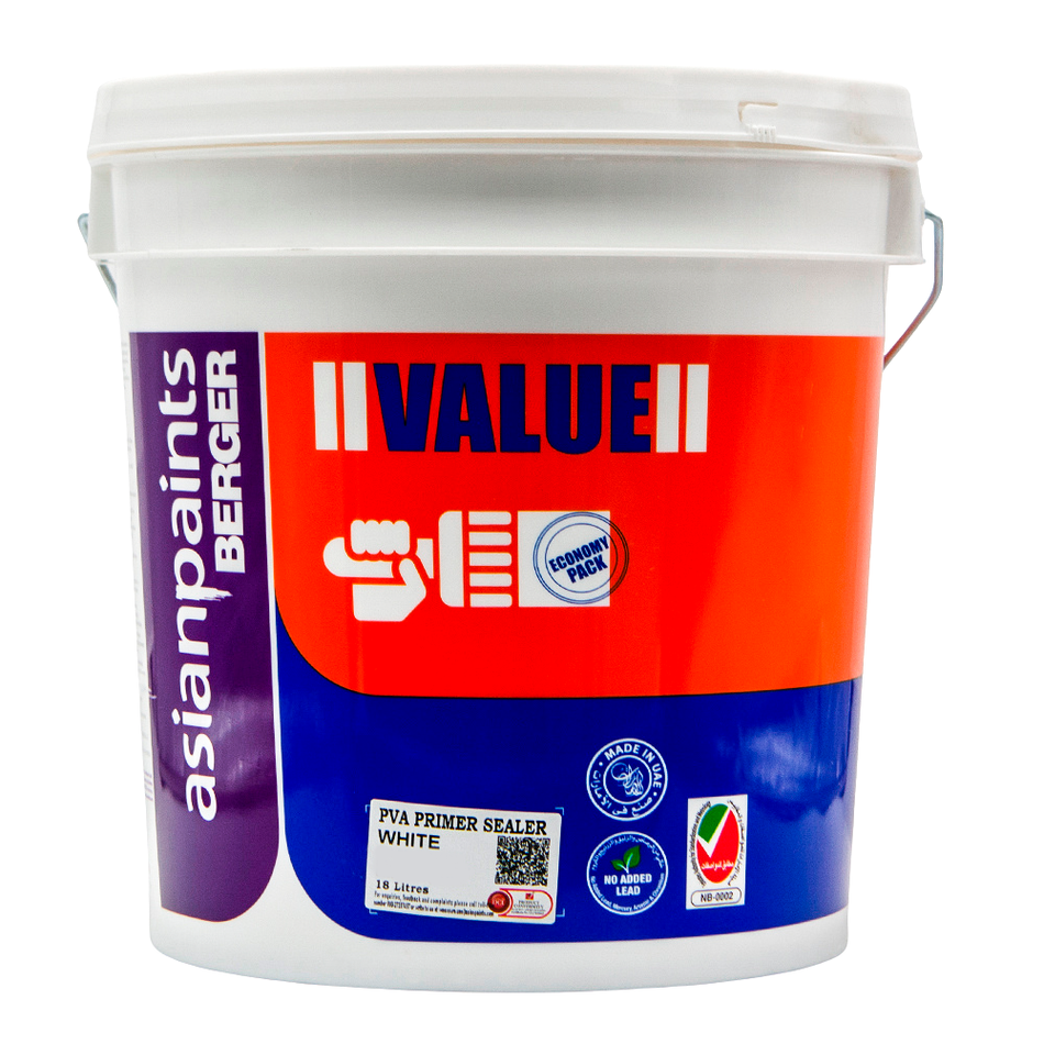 Asian Paints Berger Value PVA Primer 18L