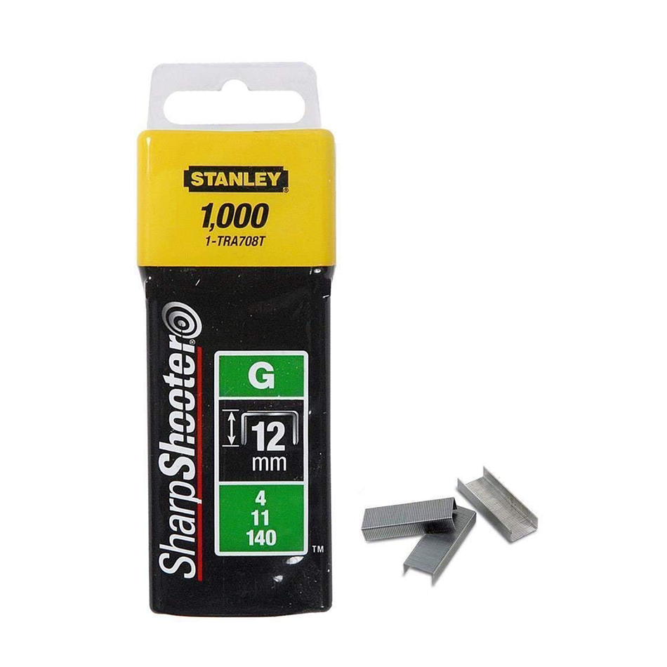 Stanley Type A Light Duty Staples -1000 Pcs