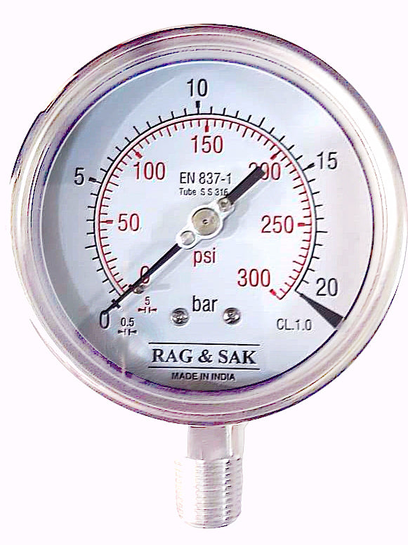 Pressure Gauge 20Bar