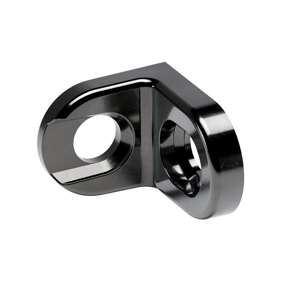 Italiana Ferramenta Pulling bracket 20x17 zinc BLACK nickel