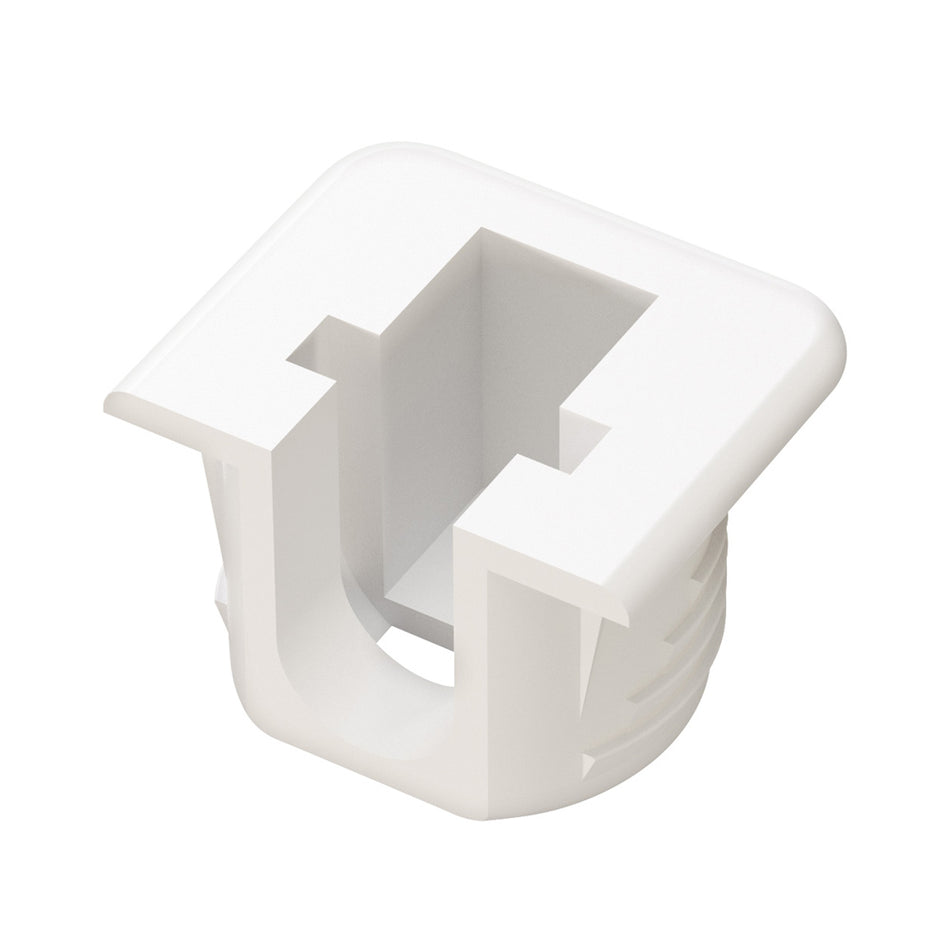 Italiana Ferramenta Shelf support FLIPPER 14mm white