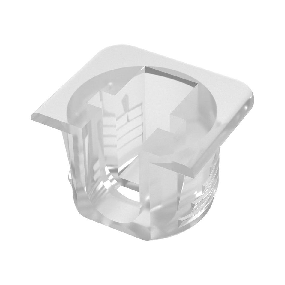 Italiana Ferramenta Shelf support FLIPPER 14mm transparent