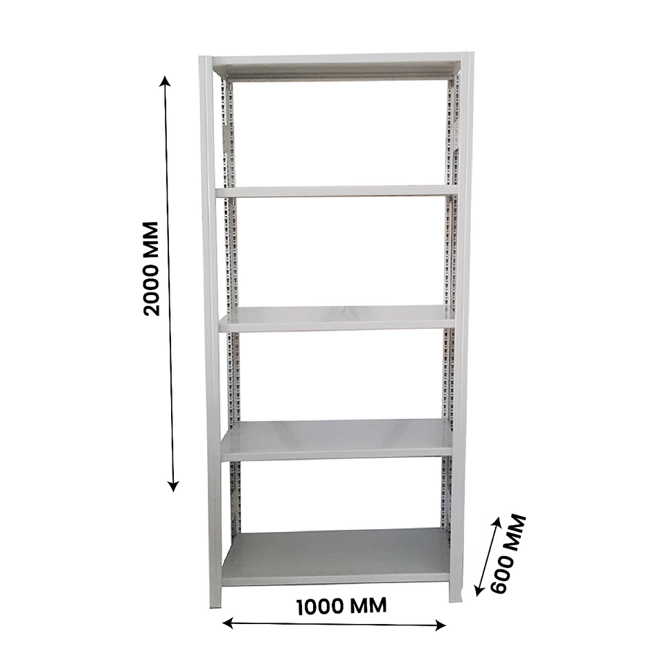 AST Bolt Free Shelves 100 Kg/Level HR Steel Powder Coated