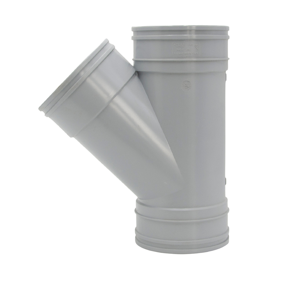 Atlas UPVC Y Tee 110mm - Per Pcs