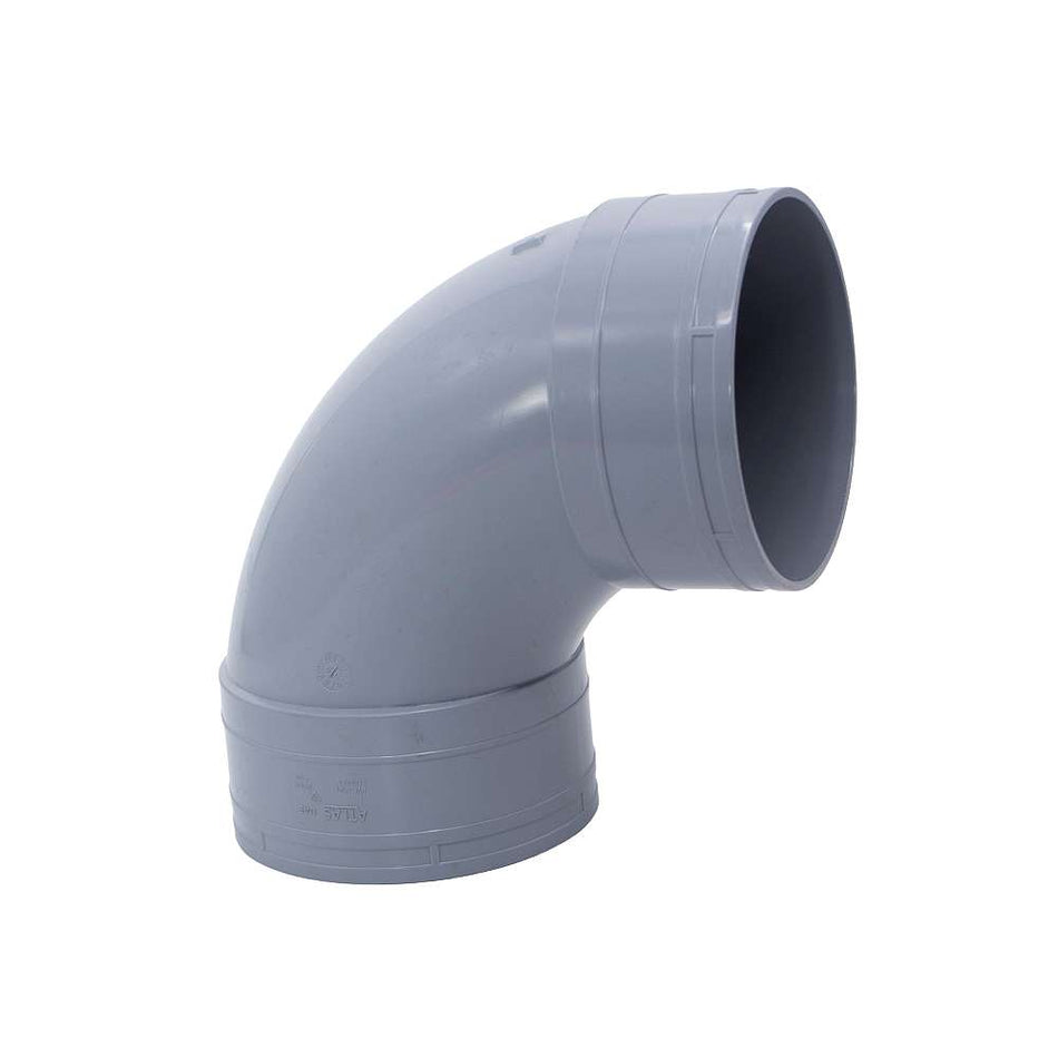 Atlas PVC Elbow 6" x 90 Degree  - Per Pcs