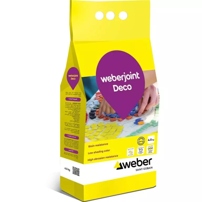 Weber Deco Thick Tile Grout 4.5Kg