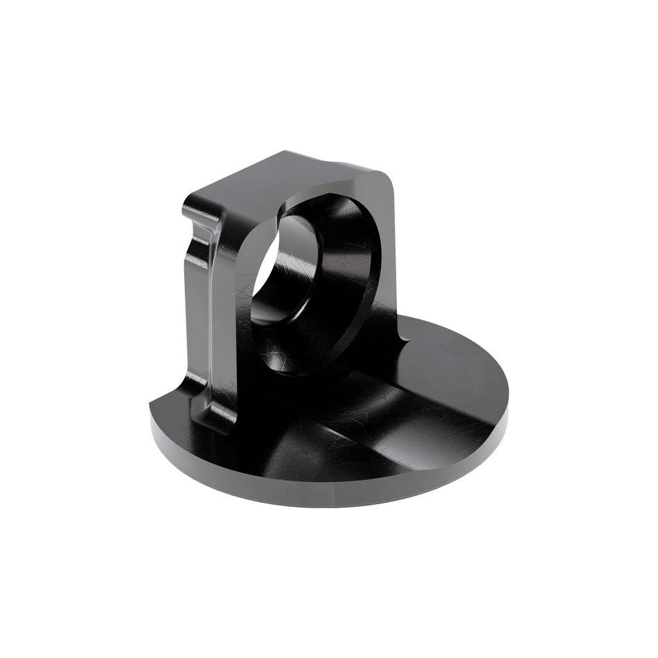 Italiana Ferramenta MAORI 12mm bracket with hole black Nk