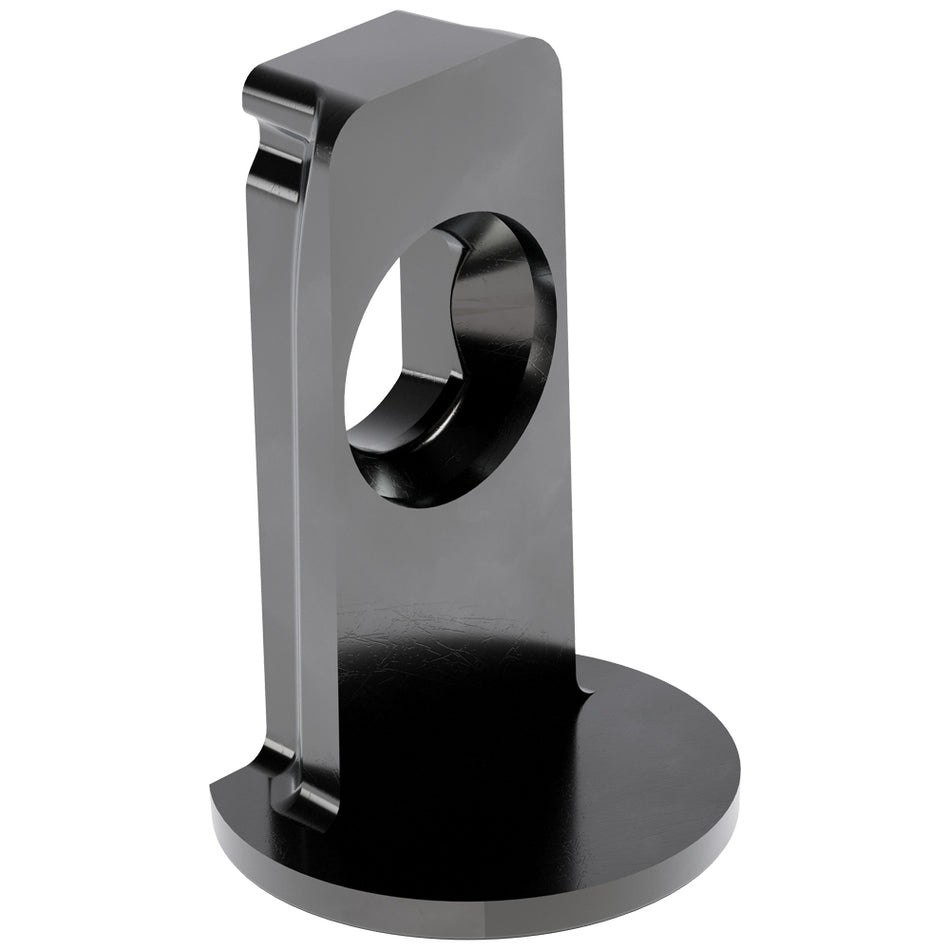 Italiana Ferramenta MAORI 25mm bracket with hole black Nk