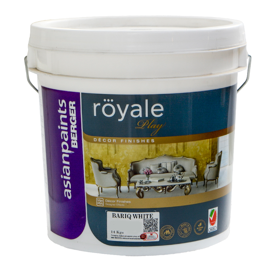 Asian Paints Berger Royale Play Bariq 14Kg Gold