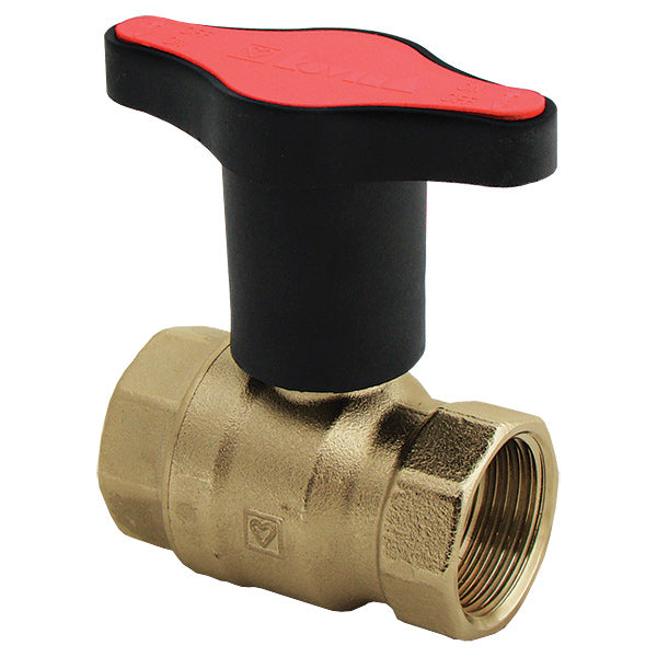 HERZ Ball Valve T-Handle (Plastic) PN 25 F.F 2206