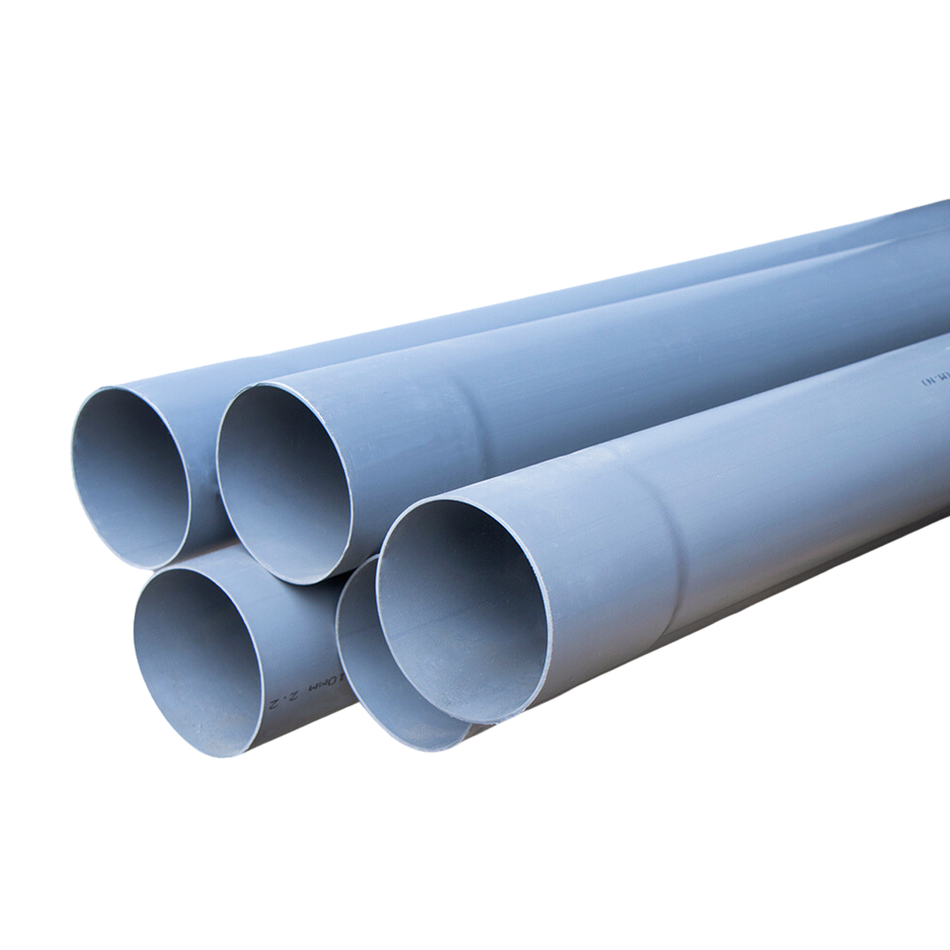 Atlas UPVC Pipe 4" x 4Mtr x 3.2mm