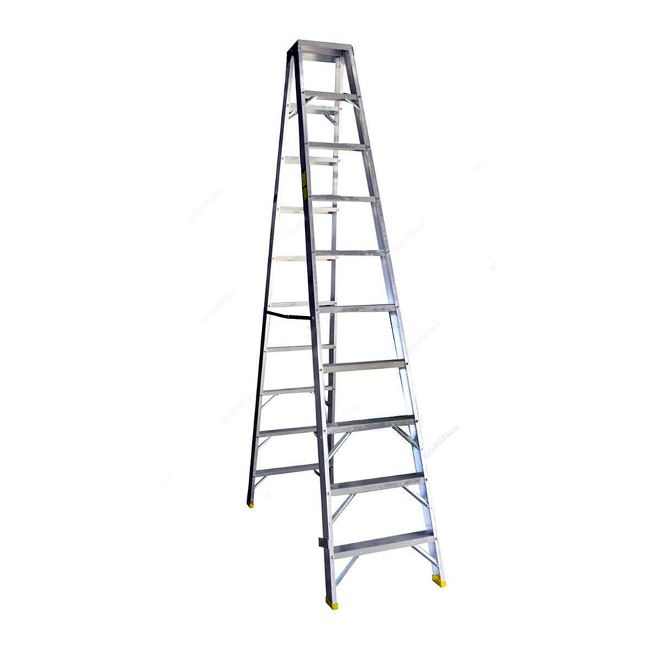 Penguin Heavy Duty Double Sided Step Ladder 2.9 Mtrs 175 Kg Weight Capacity 10 Steps