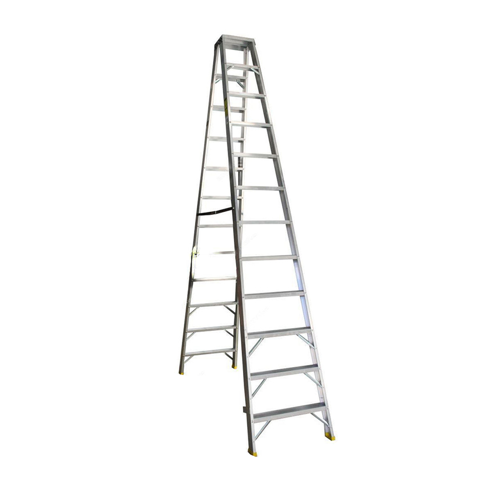 Penguin Heavy Duty Double Sided Step Ladder 4 Mtrs 175 Kg Weight Capacity 14 Steps