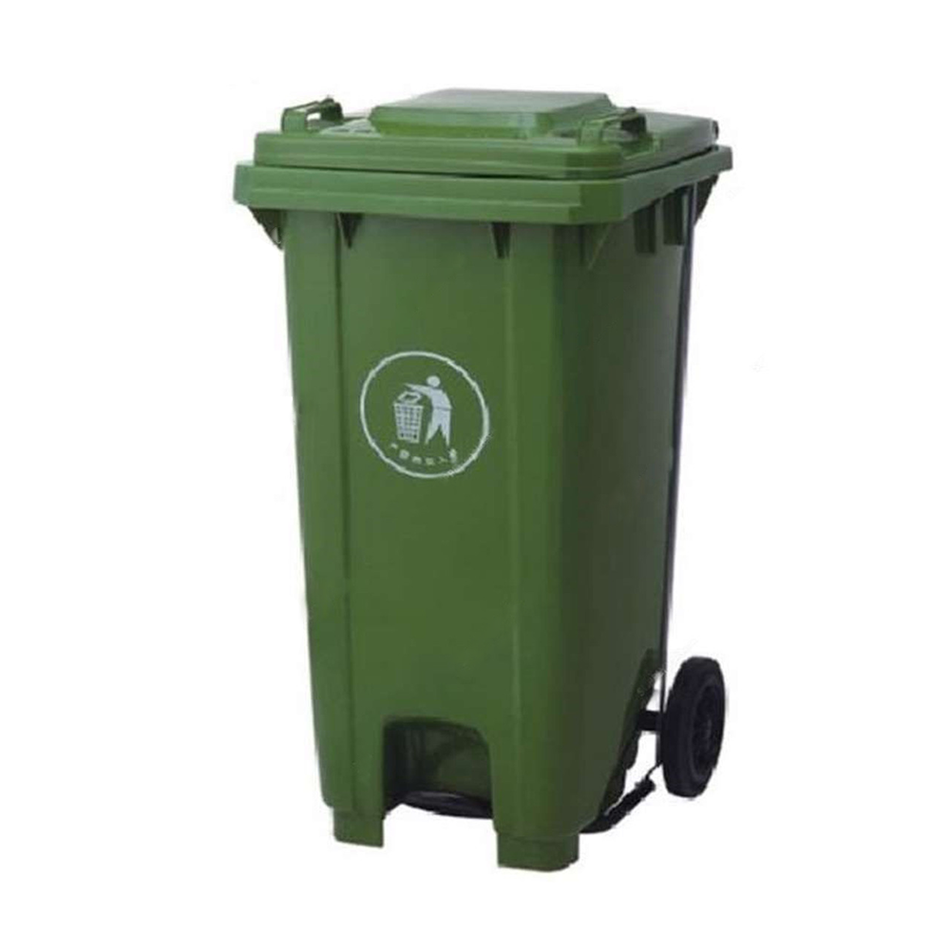 Brooks Pedal Waste Bin BKS-PDL-090 240 Ltrs Green