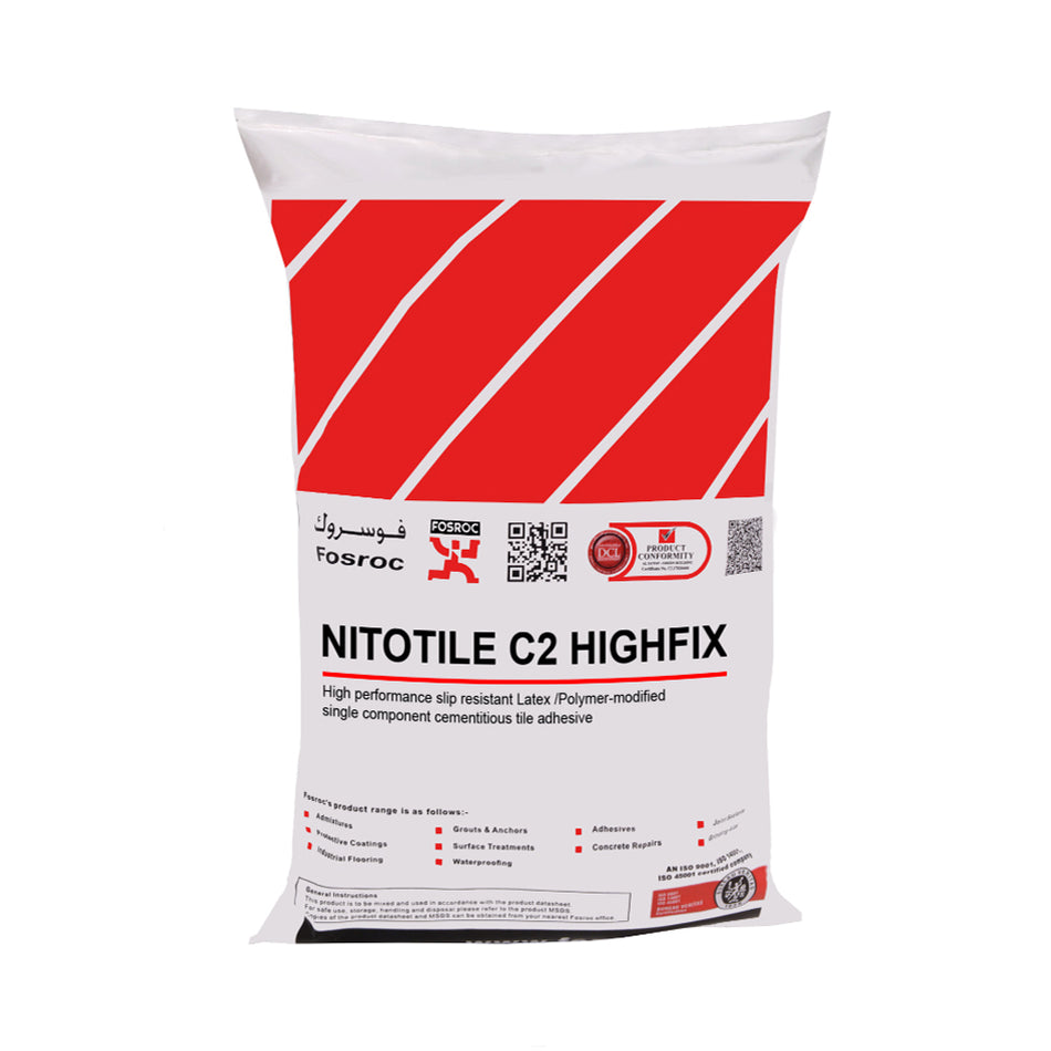 Fosroc NitoTile C2 HighFix Grey 25Kg