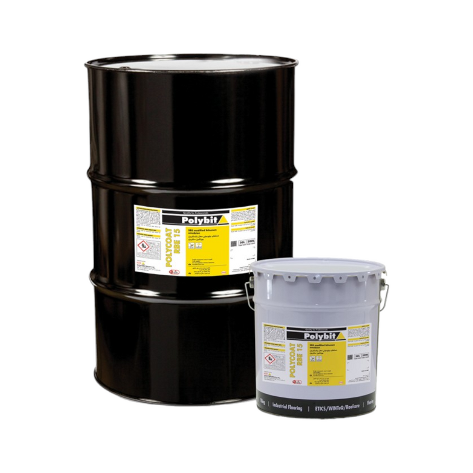 Henkel Polybit Polycoat RBE 15 Rubberized Bitumen Coating 20L