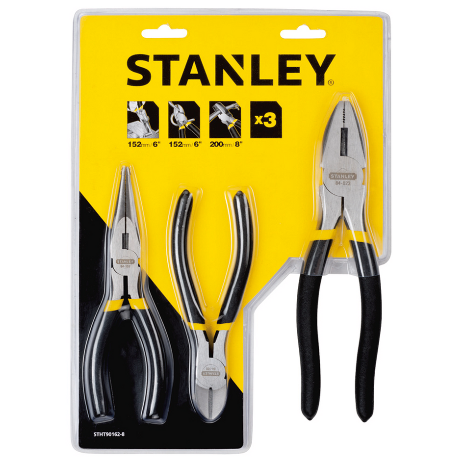 Stanley Long Nose Pliers 200mm