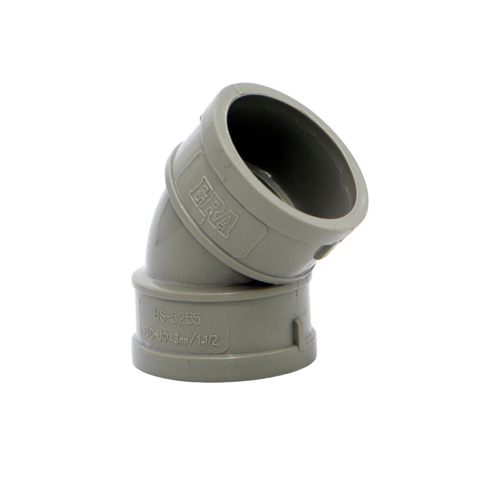 Era UPVC Elbow 3" x 45 Degree- Per Pcs