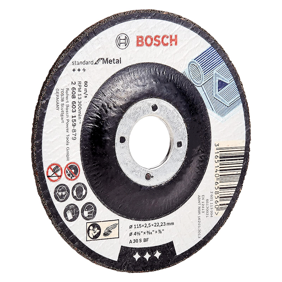 Bosch Standard For Metal Cutting Disc With Depressed Centre