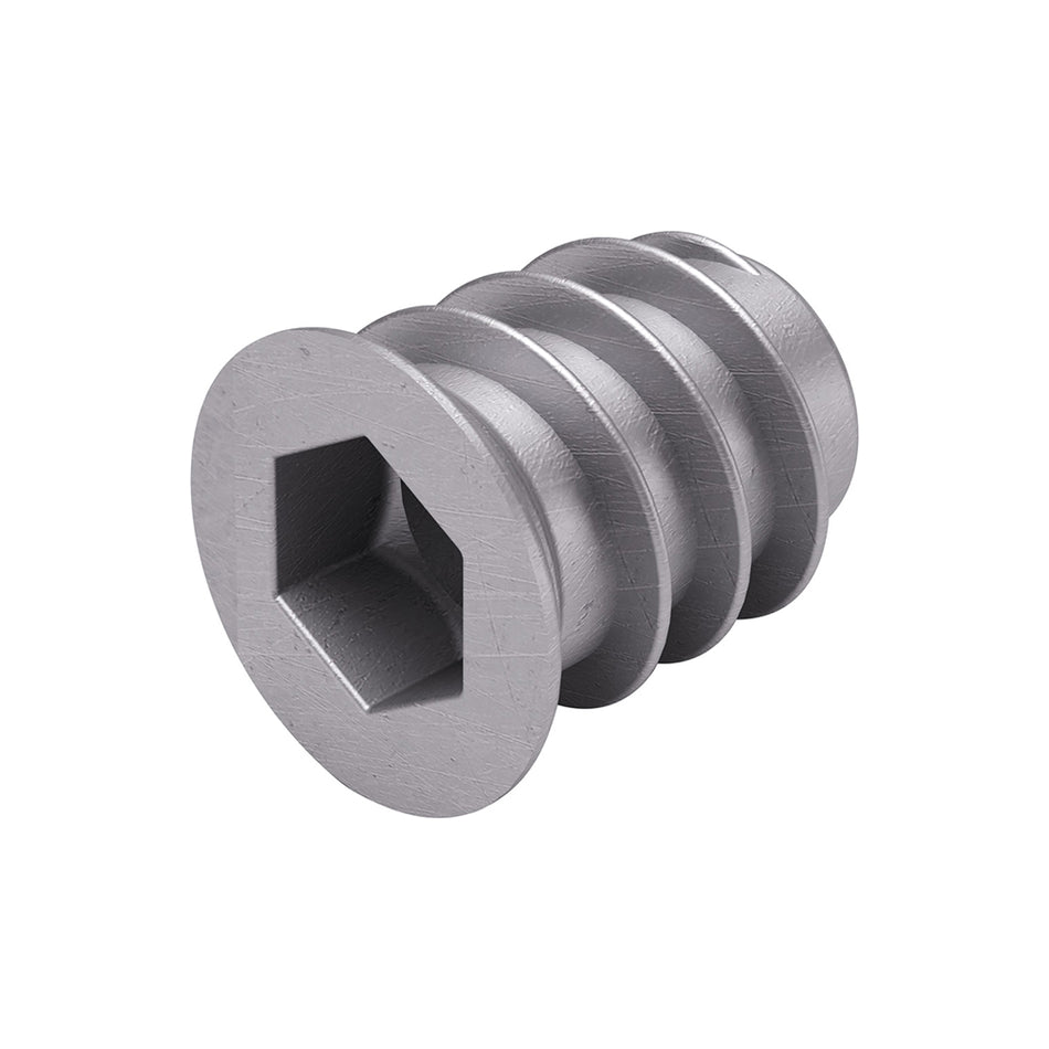 Italiana Ferramenta Insert Nut M6x10x10 plain