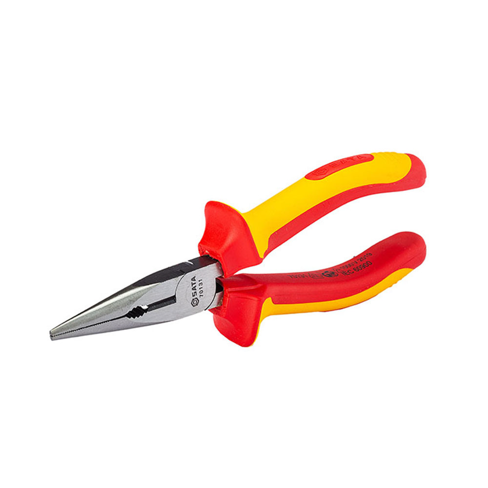 Sata Insulated Long Nose Pliers 8" VDE