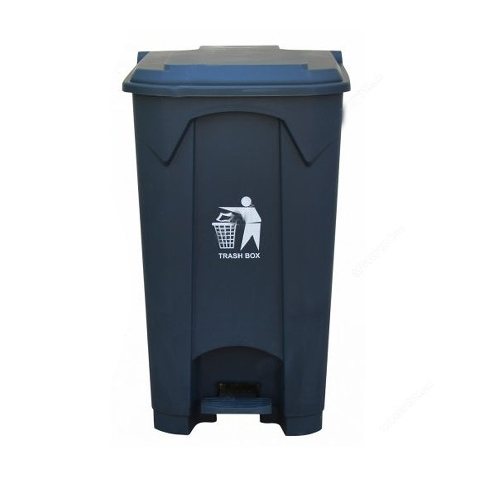 Brooks Pedal Waste Bin BKS-PDL-1188 80 Ltrs Grey