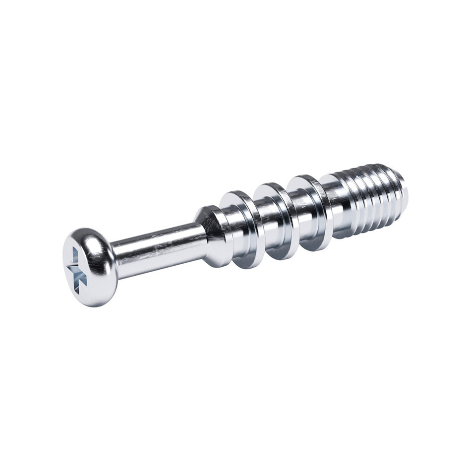 Italiana Ferramenta Threaded  bolt for cams Ø7 M6 L=24mm Zk