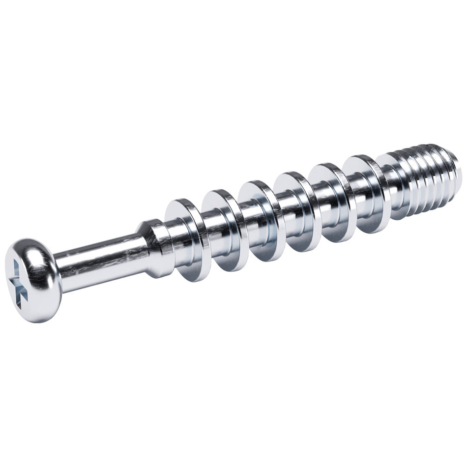 Italiana Ferramenta Threaded  bolt for cams Ø7 M6 l=34mm Zk