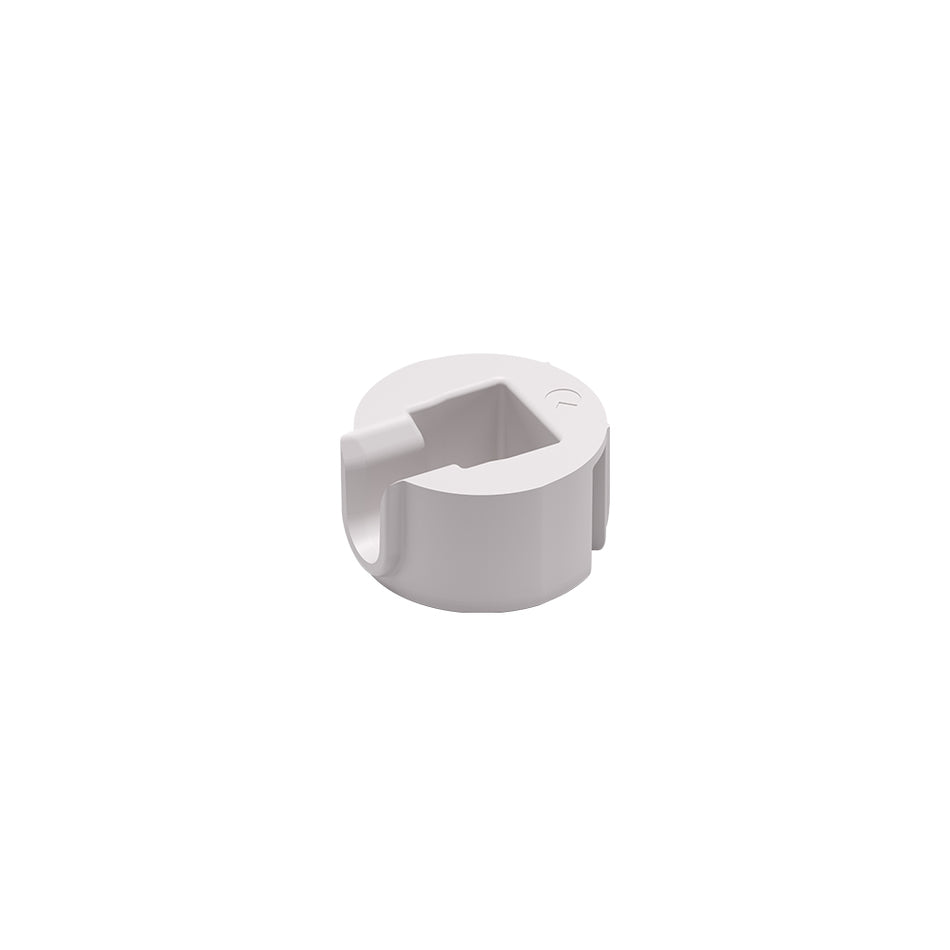 Italiana Ferramenta Round cap for QUICK Ø35 worktop connector