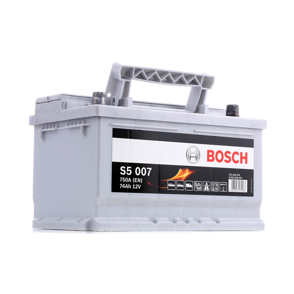 Bosch Car Battery DIN S5 12V 74AH 750A