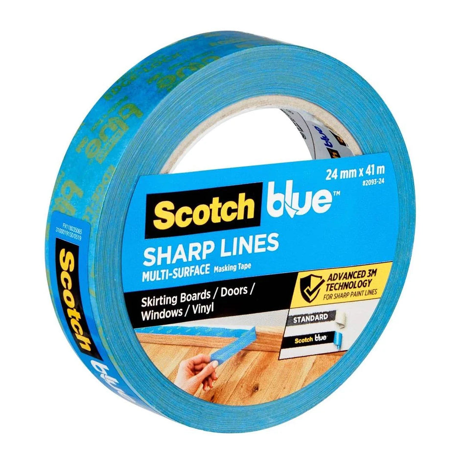 3M Scotch Blue Sharp Lines Advanced Masking Tape 2.4 x 4100 cm