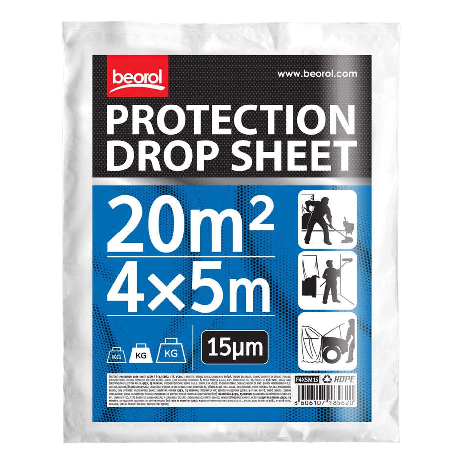 Beorol Protection Drop Sheet (4 x 5 m)