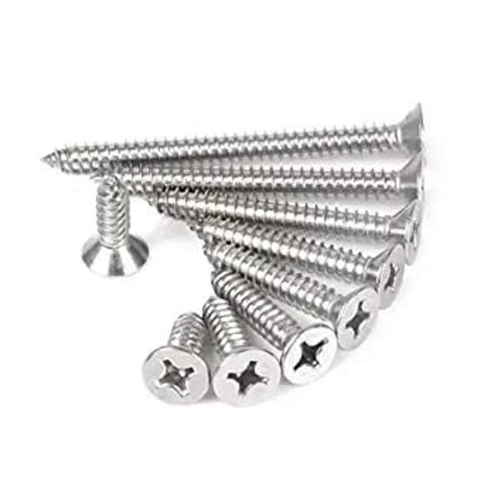 Head Self Tapping Screw 6 X 1/2" CSK