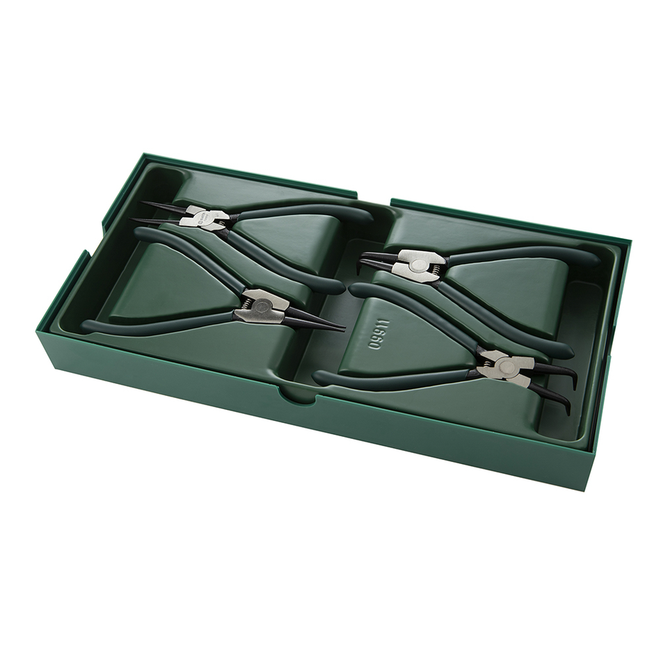 Sata Snap Ring Pliers Tray Set - 4 Pcs