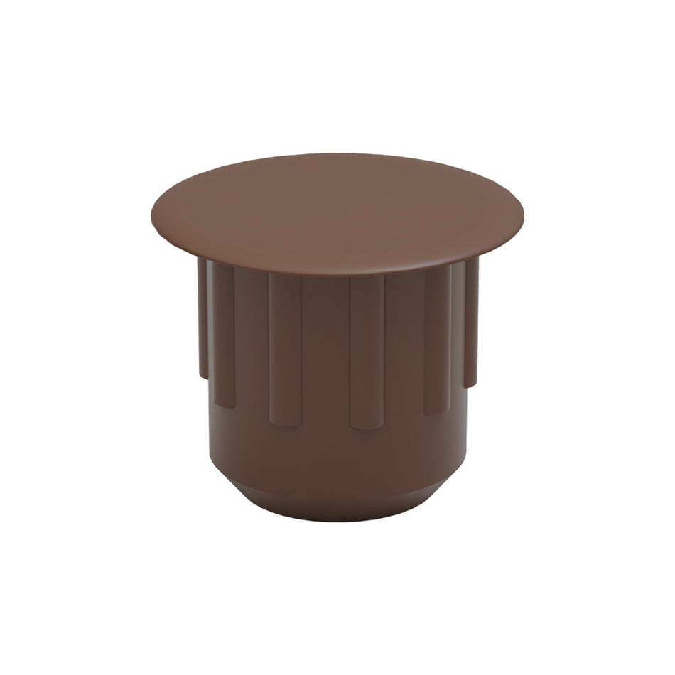 Italiana Ferramenta Cover cap for hole Ø8 brown 2