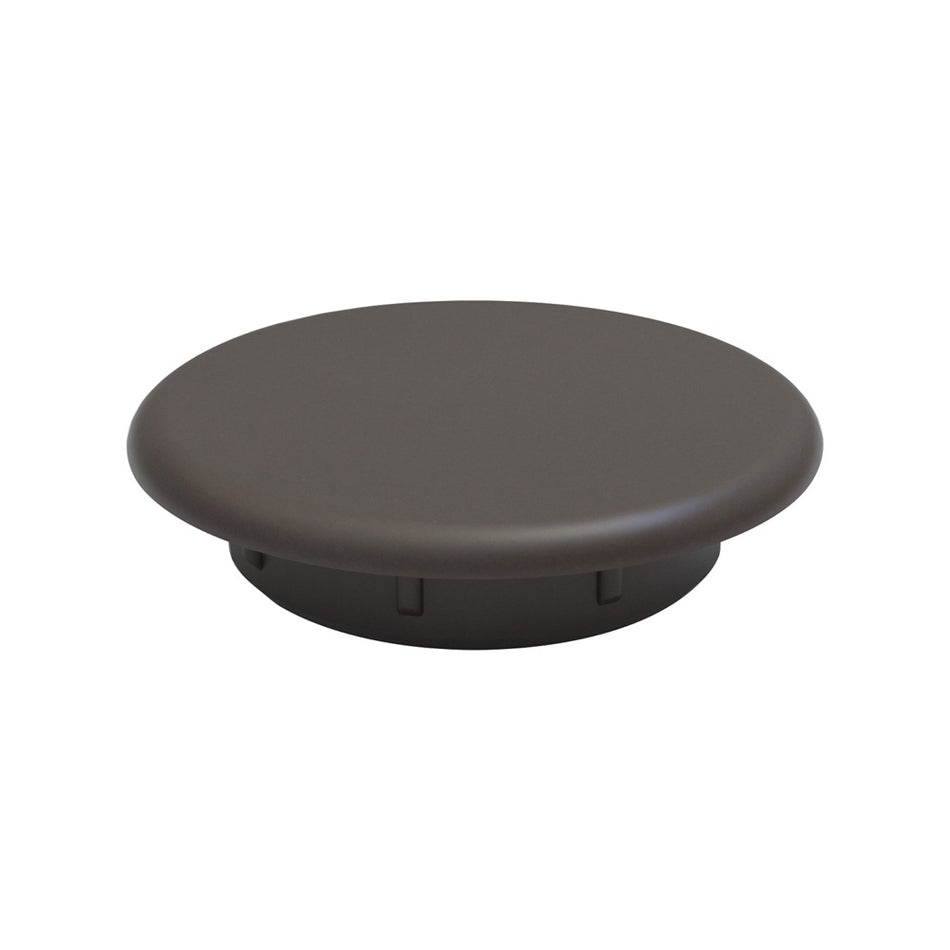 Italiana Ferramenta Cover cap for Ø8 hole flat Brown 3D