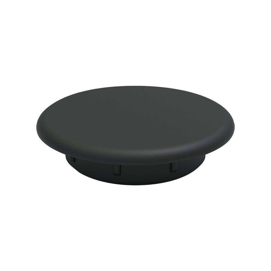 Italiana Ferramenta Cover cap for Ø10 hole flat anthracite