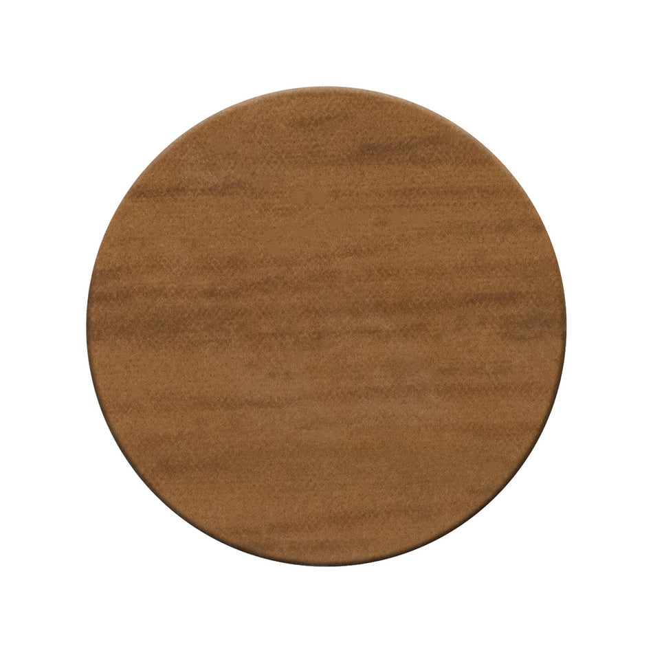 Italiana Ferramenta Adhesive cover cap Ø13 walnut 6078