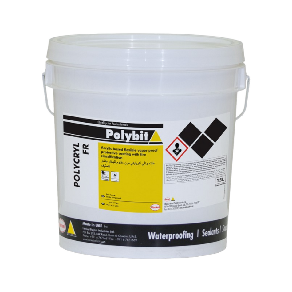 Henkel Polybit Polycryl FR Acrylic Coating 15L