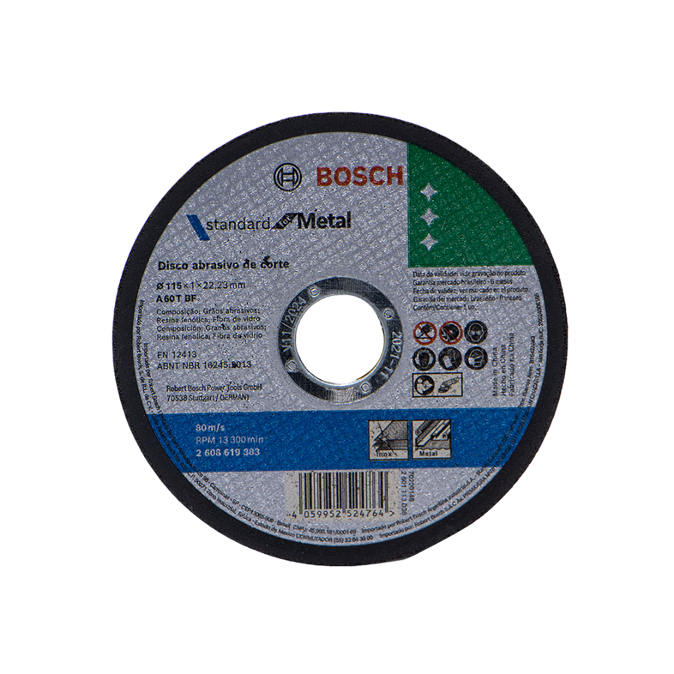 Bosch Metal Cutting Disc 115X1X16mm