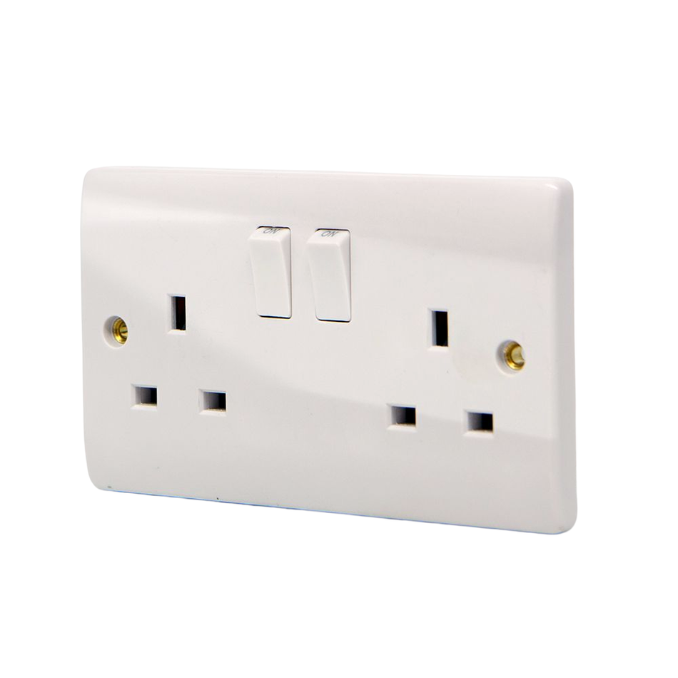 Excel Double Socket 13A