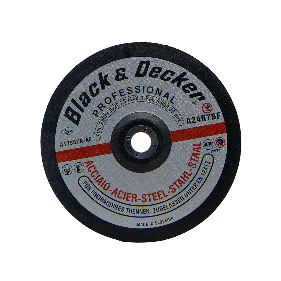 Black & Decker Metal Cutting Disc 9"