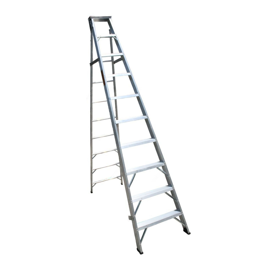 Penguin Two-in-One Step Ladder 2.8-5 Mtrs 150 Kg Weight Capacity 10 Steps