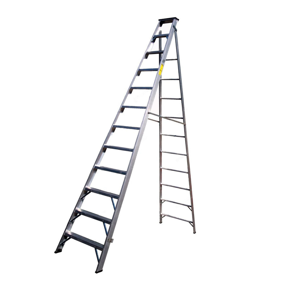 Penguin Two-in-One Step Ladder 3.3 Mtrs 150 Kg Weight Capacity 12 Steps