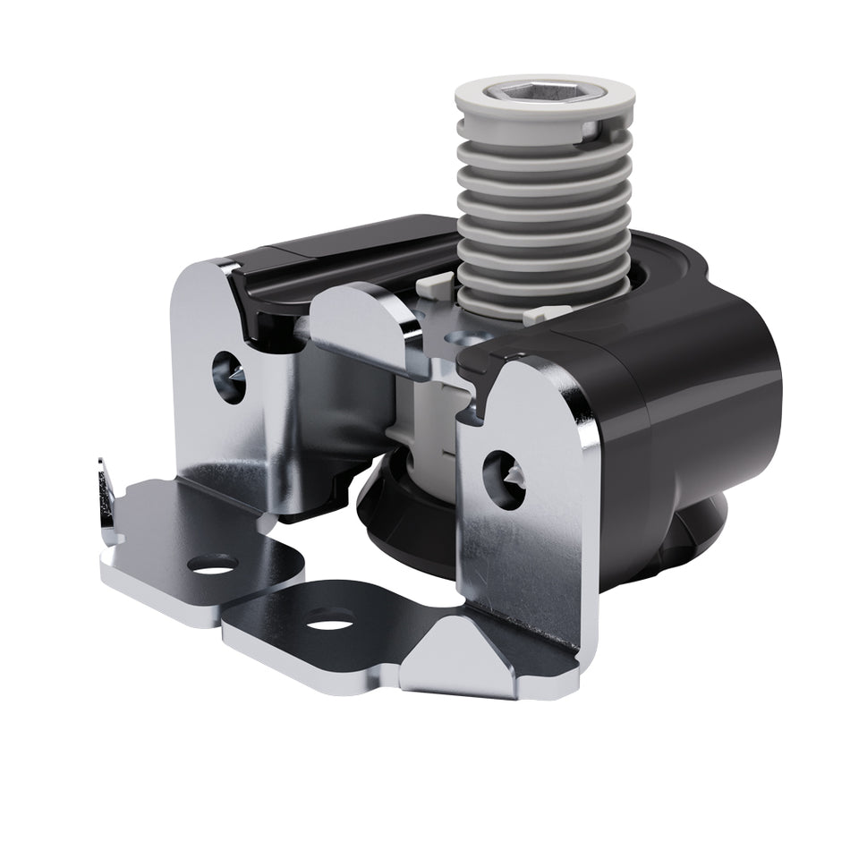 Italiana Ferramenta INTEGRATO TECH G leveller 2 spikes adjustment H. 20mm w/pre-mounted screws