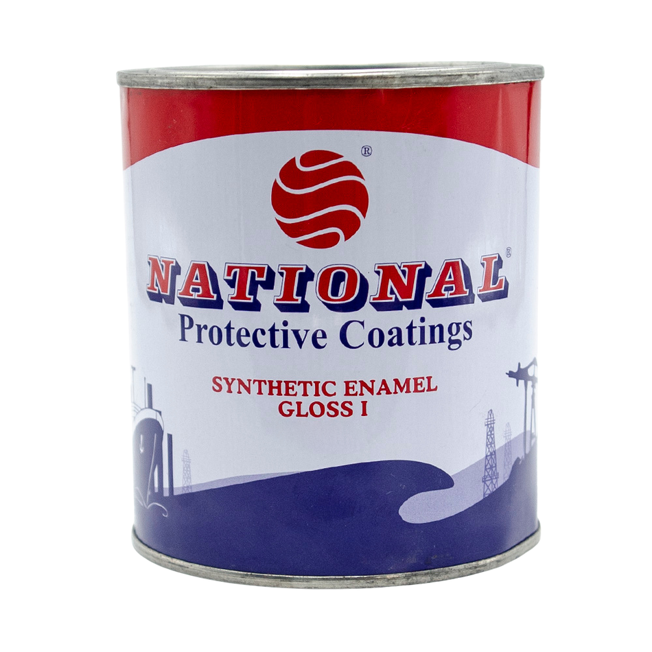 National Paints Synthetic Enamel 900ML 293 Silver Grey