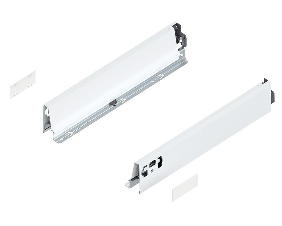 Blum TANDEMBOX antaro N Sides. Size: 400mm  Silk White. 378N4002SA