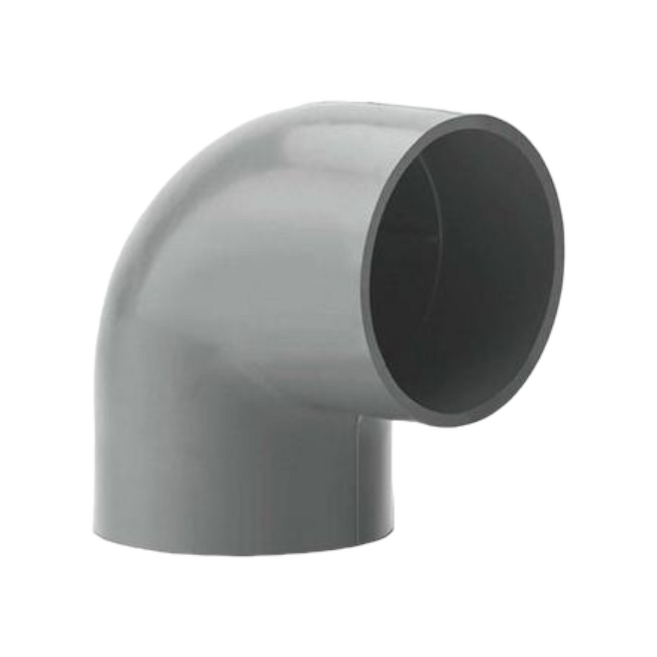 Cosmoplast UPVC Elbow 160mm X 45D, Grey