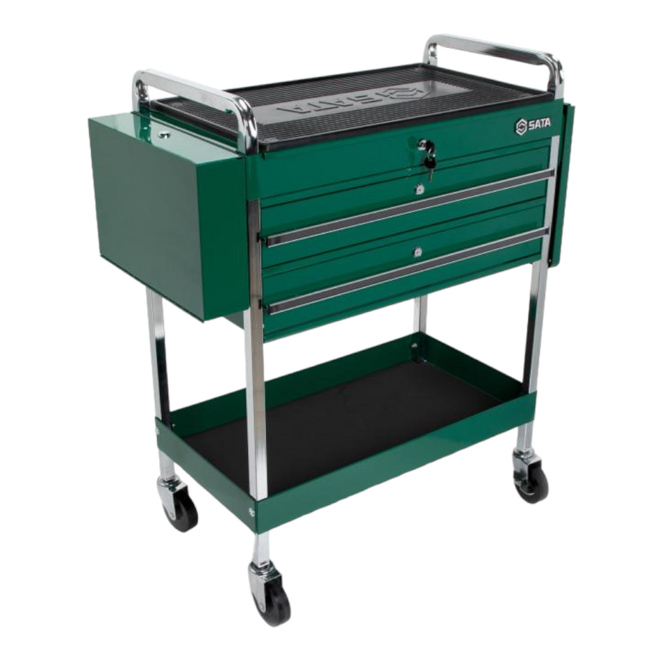 Sata 2 Drawer Utility Cart 38"