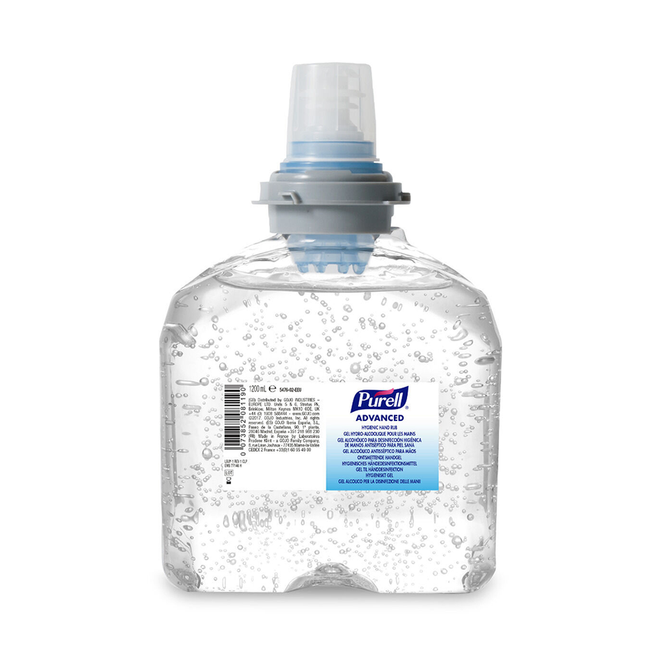 Purell Advanced Hand Sanitizer Refill Transparent 1200 ml 1.34 Kg